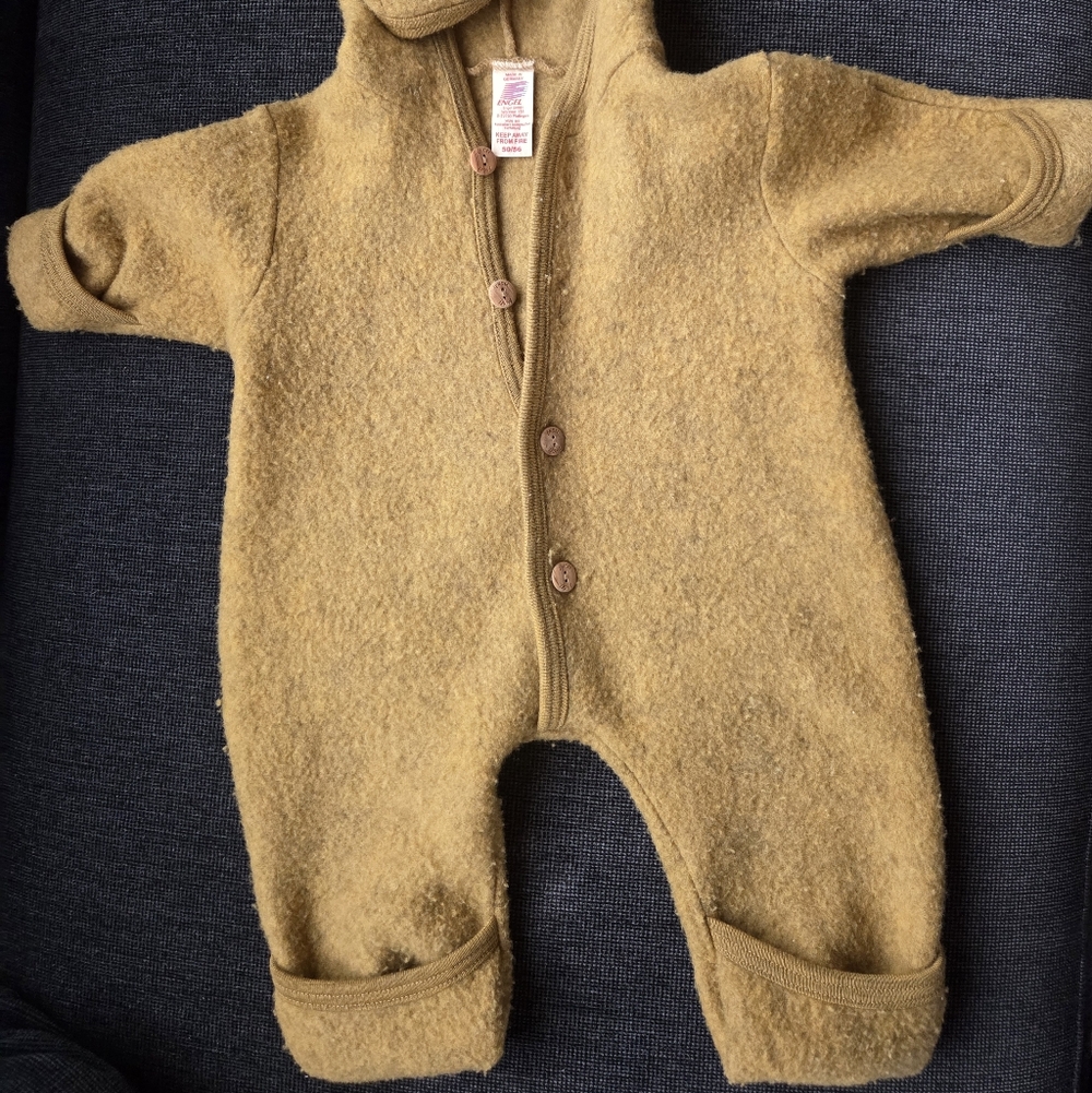 Engel Hooded Overall In SAFFRON